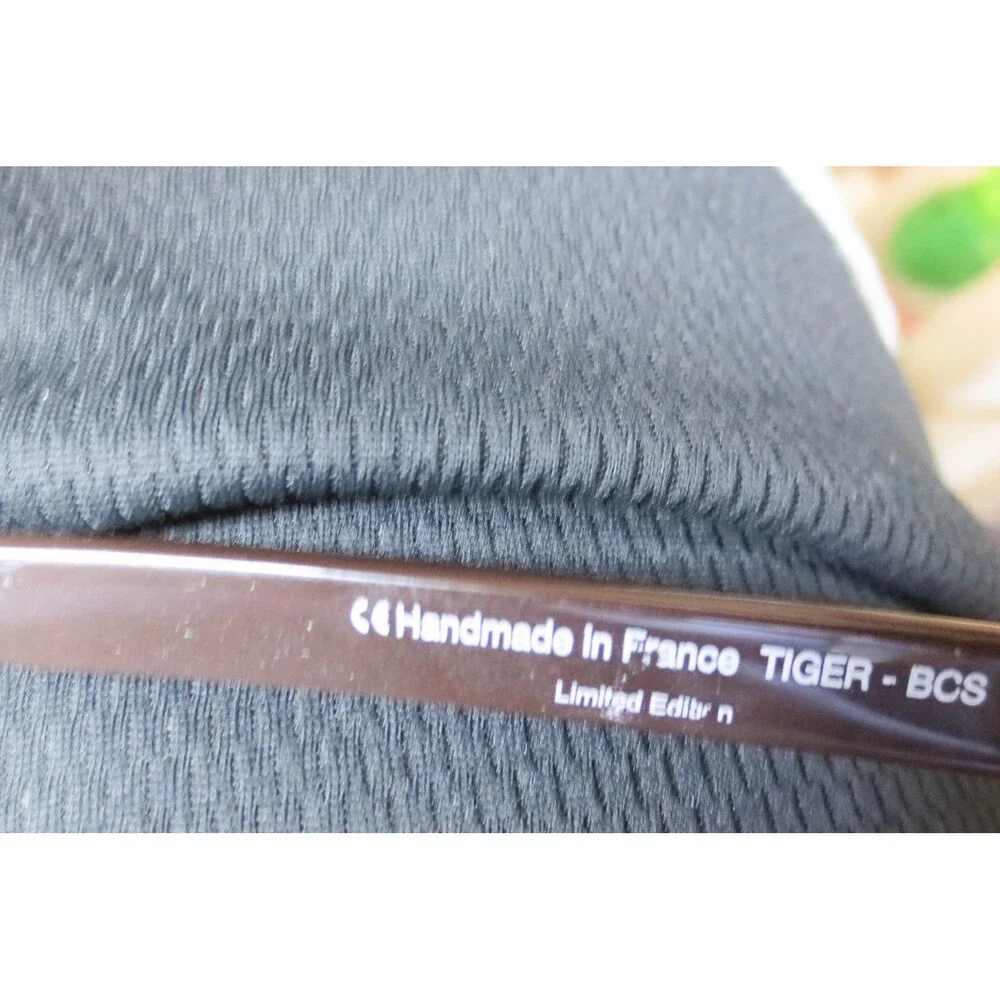 Robert Marc Tiger-BCS Eyeglasses Handmade France Brown Tortoise Limited Edition